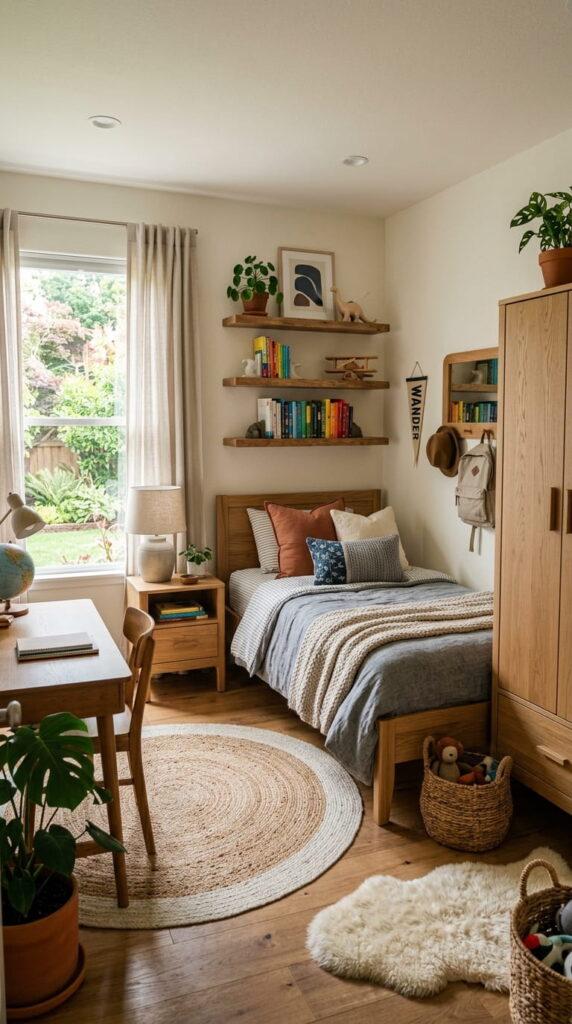 13. Bring in Natural Wood Tones