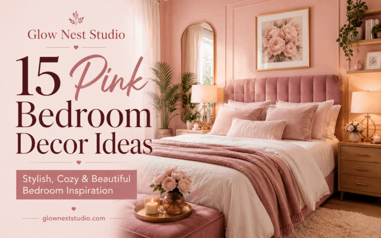 15 pink bedroom decor ideas