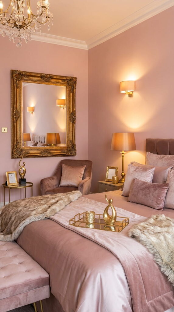 3. Add Warm Gold Accents