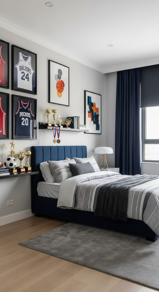 4. Incorporate Sports-Inspired Decor