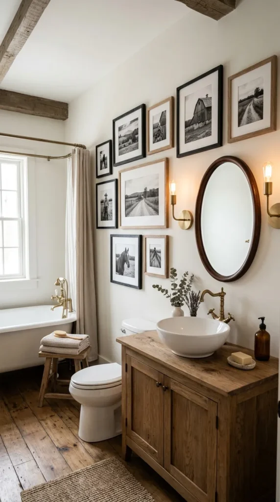 5. Black-and-White Farmhouse Photography