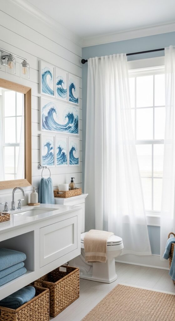 Coastal Wall Art That Feels Fresh and Relaxing

