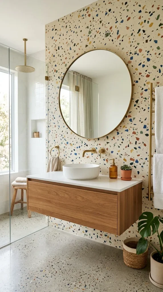 10. Terrazzo Feature Wall