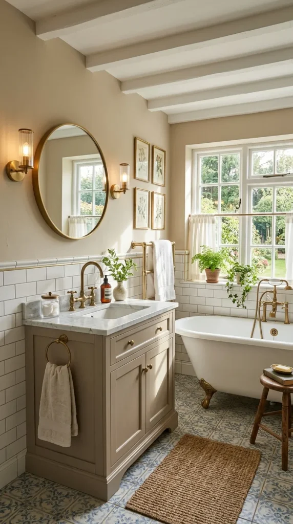 11. Half-Tiled Walls