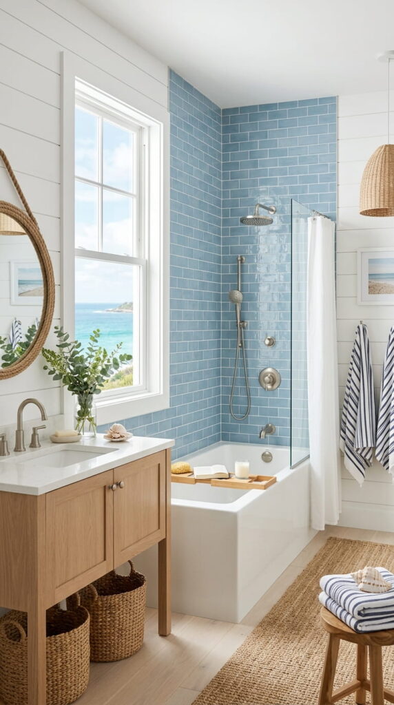 13. Blue Coastal Tiles