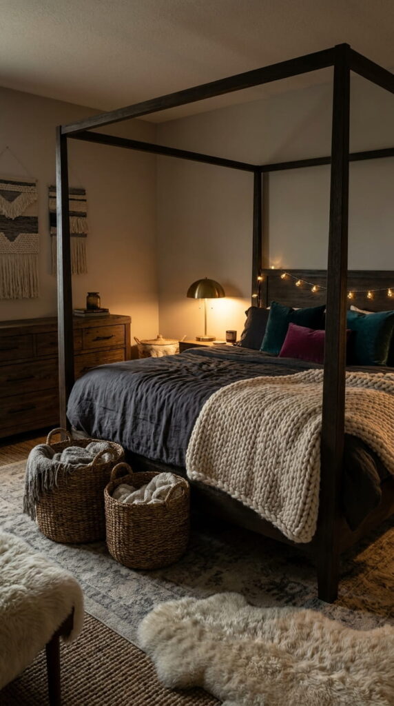 2. Layer Different Textures Throughout the Room