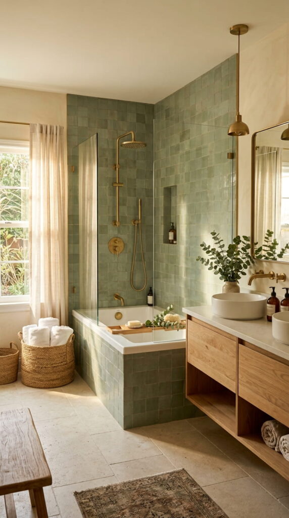 5. Herringbone Tile Pattern