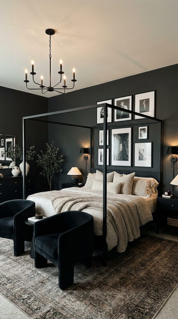 7. Add Black Accents for Contrast