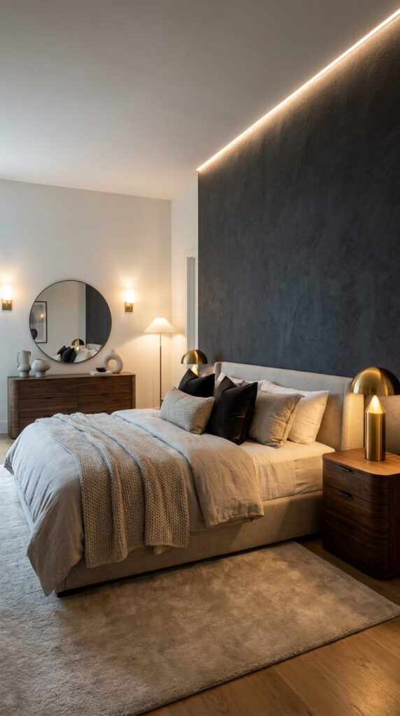 8. Create a Moody Accent Wall