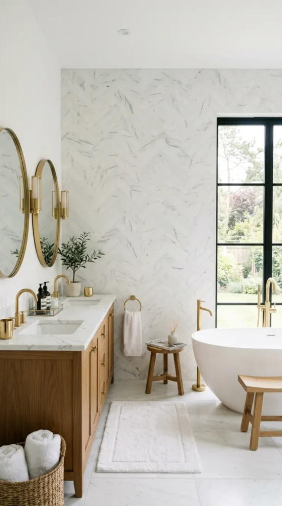 8. Herringbone Tile Pattern
