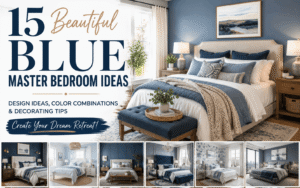 Blue bedroom design inspirations galore