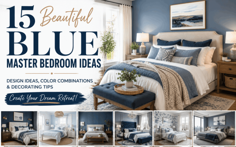 Blue bedroom design inspirations galore