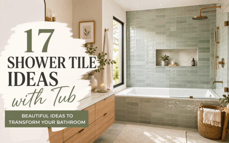 Modern bathroom with chic tub design