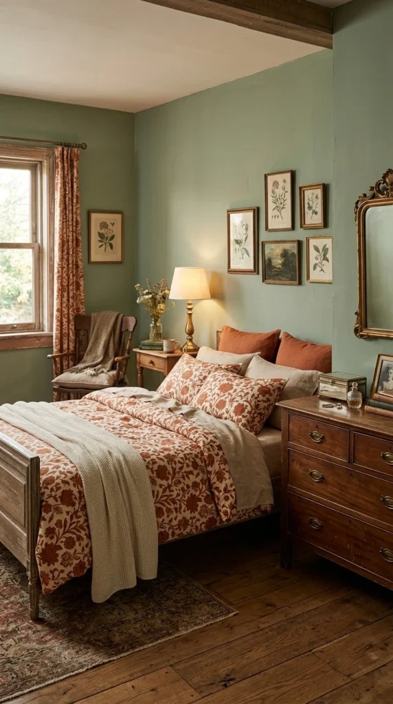 10. Create a Cozy Vintage-Inspired Bedroom