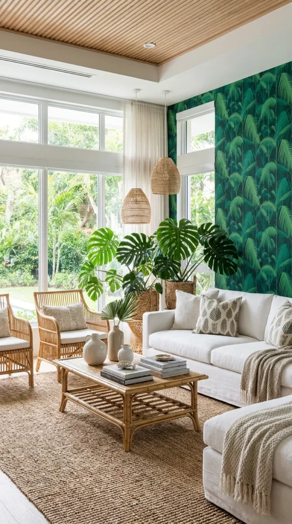 11. Tropical Palm Wallpaper