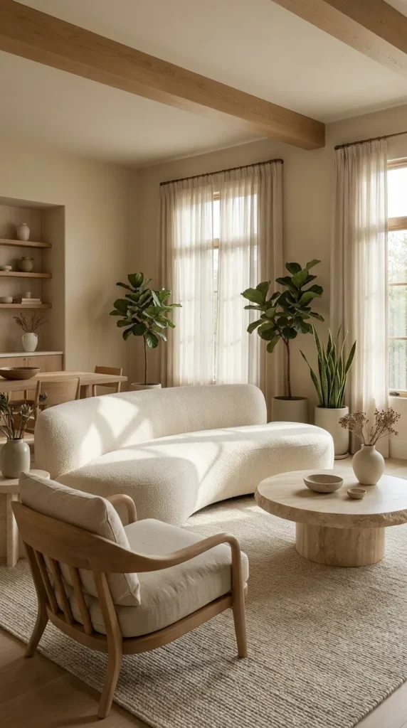 12. Curved Organic Furniture