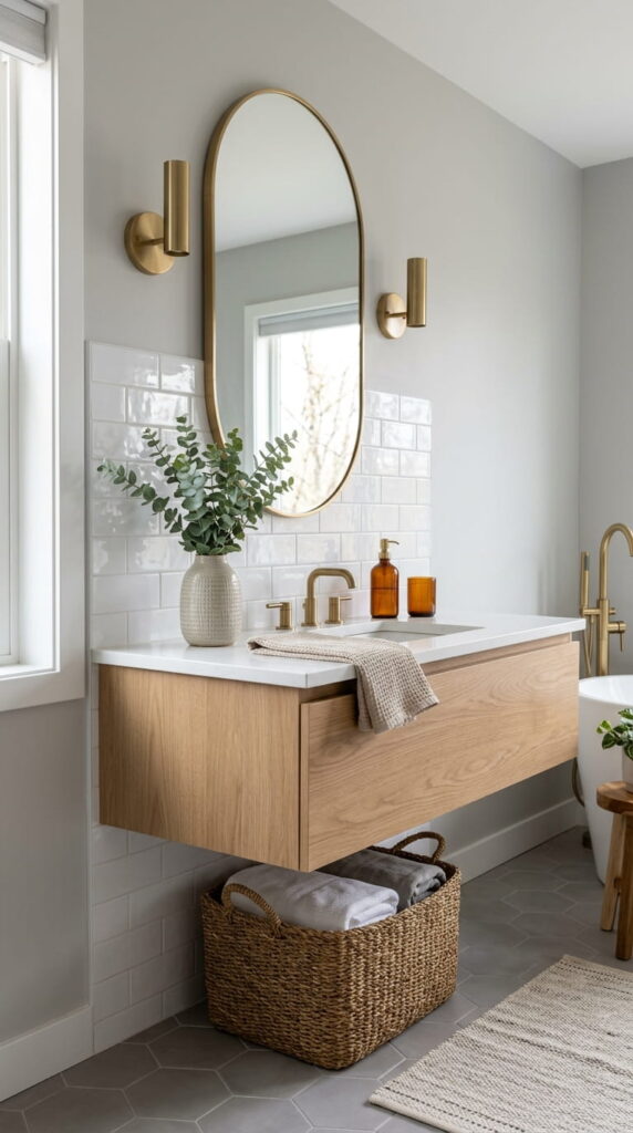 14. Install a Peel-and-Stick Backsplash