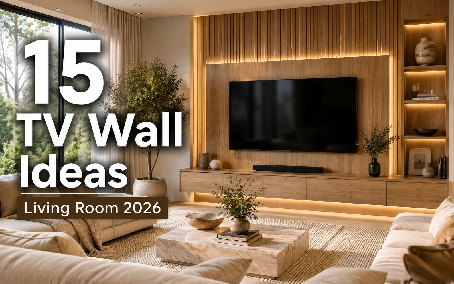 15 TV wall ideas for modern living