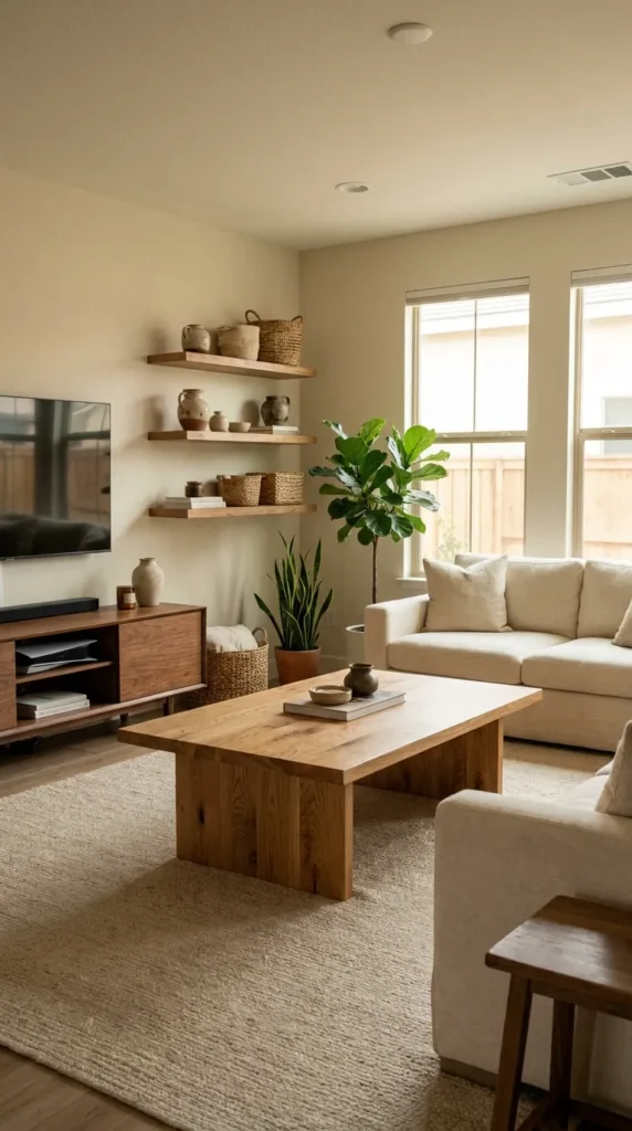 2. Natural Wood Furniture