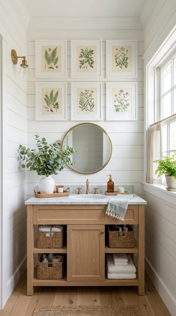 3. Botanical Gallery Wall