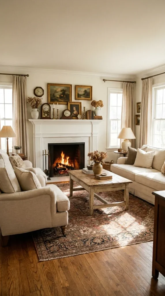 7. Make the Fireplace the Focal Point
