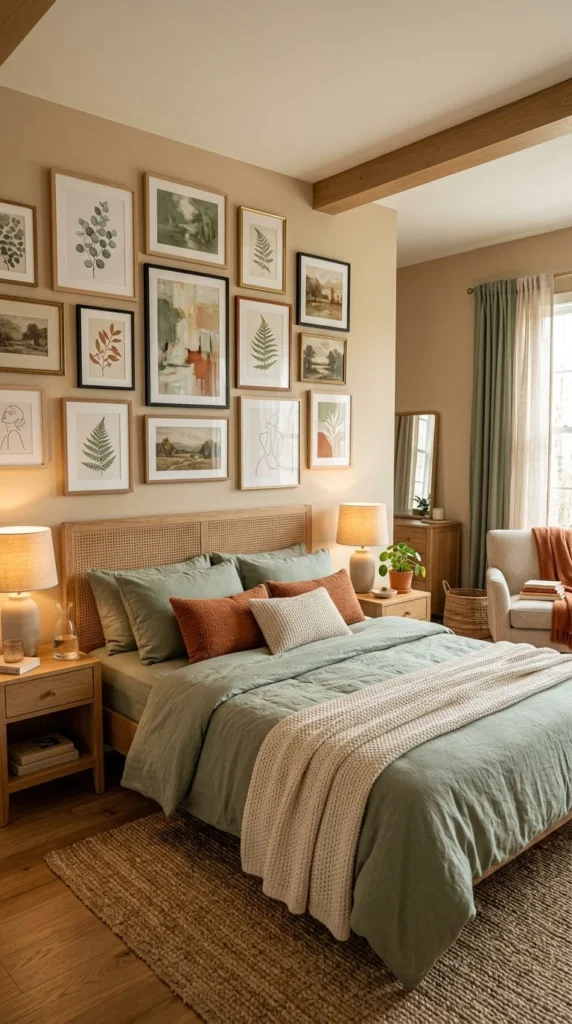 8. Use Wall Art to Bring the Colors Together