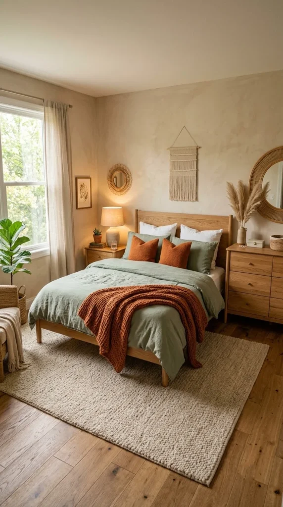 9. Add Warm Natural Wood