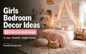 Cozy girls' bedroom decor ideas