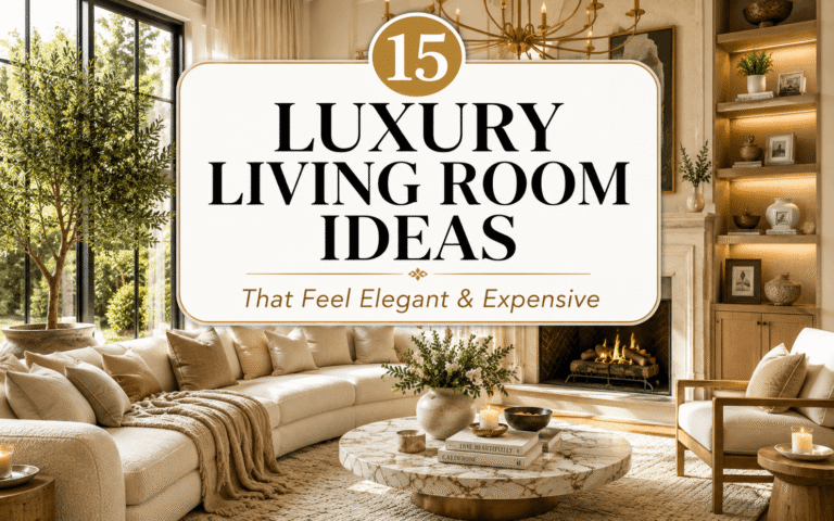 Elegant luxury living room ideas