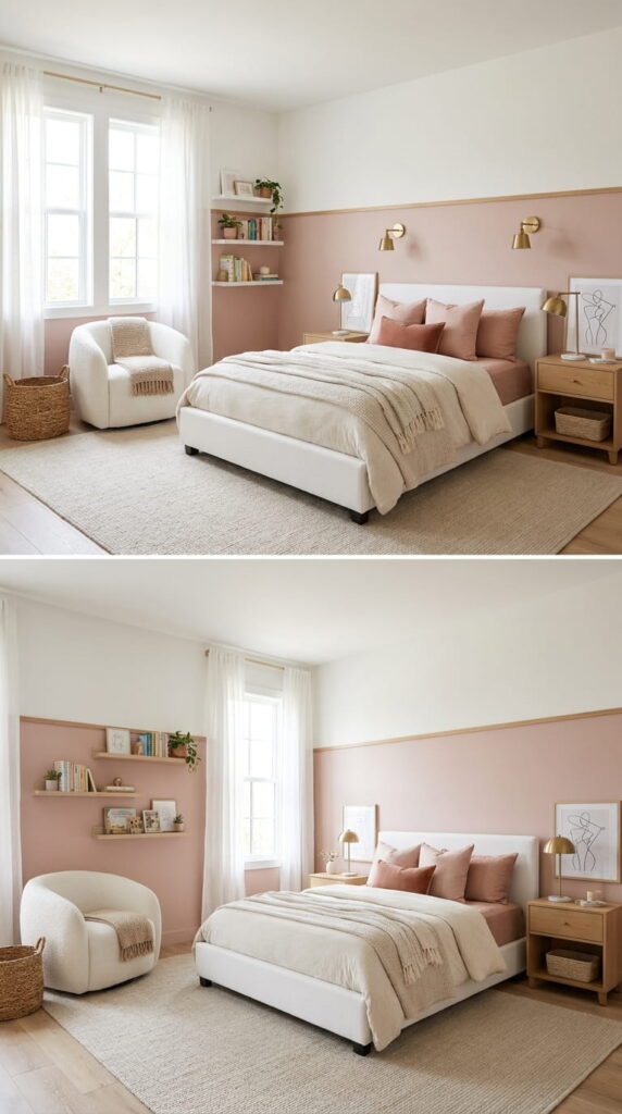 Idea 9 Two-Tone Painted Walls