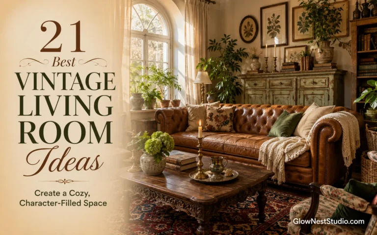 Vintage living room design ideas
