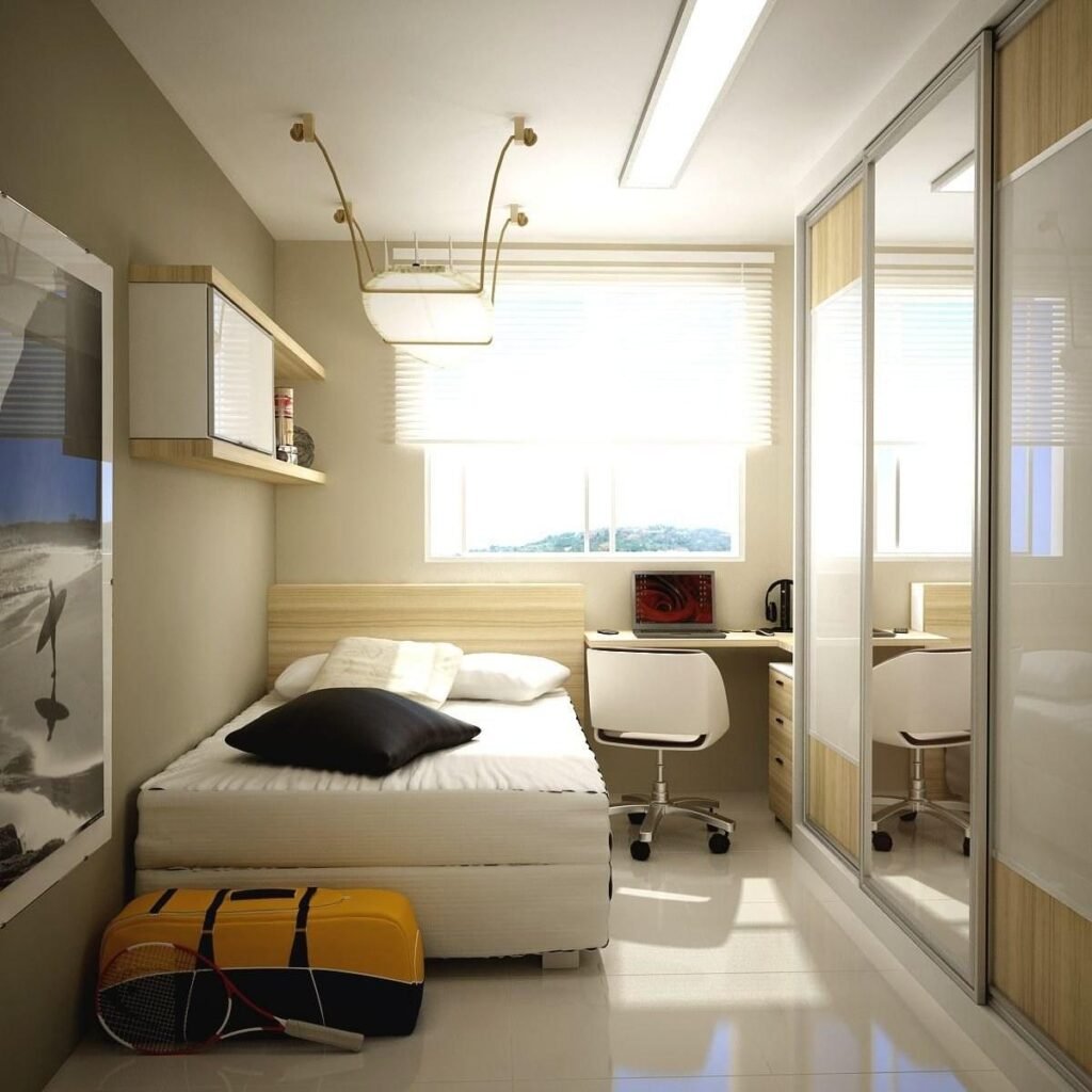 20. Try a Minimalist Teen Bedroom