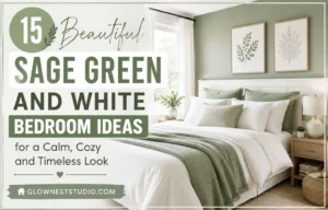 sage green and white bedroom ideas