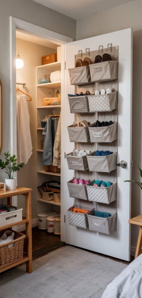 10. Use the Space Behind the Door